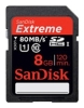 Sandisk Extreme SDHC UHS Class 1 80MB/s 8GB avis, Sandisk Extreme SDHC UHS Class 1 80MB/s 8GB prix, Sandisk Extreme SDHC UHS Class 1 80MB/s 8GB caractéristiques, Sandisk Extreme SDHC UHS Class 1 80MB/s 8GB Fiche, Sandisk Extreme SDHC UHS Class 1 80MB/s 8GB Fiche technique, Sandisk Extreme SDHC UHS Class 1 80MB/s 8GB achat, Sandisk Extreme SDHC UHS Class 1 80MB/s 8GB acheter, Sandisk Extreme SDHC UHS Class 1 80MB/s 8GB Carte mémoire