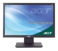 Acer V193WEbd avis, Acer V193WEbd prix, Acer V193WEbd caractéristiques, Acer V193WEbd Fiche, Acer V193WEbd Fiche technique, Acer V193WEbd achat, Acer V193WEbd acheter, Acer V193WEbd Écran d'ordinateur