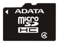 ADATA microSDHC Class 4 4GB avis, ADATA microSDHC Class 4 4GB prix, ADATA microSDHC Class 4 4GB caractéristiques, ADATA microSDHC Class 4 4GB Fiche, ADATA microSDHC Class 4 4GB Fiche technique, ADATA microSDHC Class 4 4GB achat, ADATA microSDHC Class 4 4GB acheter, ADATA microSDHC Class 4 4GB Carte mémoire