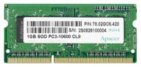 Apacer DDR3 1333 SO-DIMM 1Go avis, Apacer DDR3 1333 SO-DIMM 1Go prix, Apacer DDR3 1333 SO-DIMM 1Go caractéristiques, Apacer DDR3 1333 SO-DIMM 1Go Fiche, Apacer DDR3 1333 SO-DIMM 1Go Fiche technique, Apacer DDR3 1333 SO-DIMM 1Go achat, Apacer DDR3 1333 SO-DIMM 1Go acheter, Apacer DDR3 1333 SO-DIMM 1Go ram