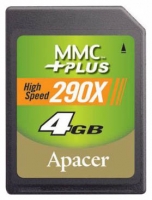 Apacer MMCplus Card 290X 4GB avis, Apacer MMCplus Card 290X 4GB prix, Apacer MMCplus Card 290X 4GB caractéristiques, Apacer MMCplus Card 290X 4GB Fiche, Apacer MMCplus Card 290X 4GB Fiche technique, Apacer MMCplus Card 290X 4GB achat, Apacer MMCplus Card 290X 4GB acheter, Apacer MMCplus Card 290X 4GB Carte mémoire