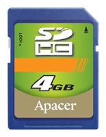 Apacer SDHC 4 Go Classe 4 avis, Apacer SDHC 4 Go Classe 4 prix, Apacer SDHC 4 Go Classe 4 caractéristiques, Apacer SDHC 4 Go Classe 4 Fiche, Apacer SDHC 4 Go Classe 4 Fiche technique, Apacer SDHC 4 Go Classe 4 achat, Apacer SDHC 4 Go Classe 4 acheter, Apacer SDHC 4 Go Classe 4 Carte mémoire