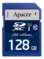 Apacer SDXC Class 10 UHS-I U1 (R95 W45 MB/s) 128GB avis, Apacer SDXC Class 10 UHS-I U1 (R95 W45 MB/s) 128GB prix, Apacer SDXC Class 10 UHS-I U1 (R95 W45 MB/s) 128GB caractéristiques, Apacer SDXC Class 10 UHS-I U1 (R95 W45 MB/s) 128GB Fiche, Apacer SDXC Class 10 UHS-I U1 (R95 W45 MB/s) 128GB Fiche technique, Apacer SDXC Class 10 UHS-I U1 (R95 W45 MB/s) 128GB achat, Apacer SDXC Class 10 UHS-I U1 (R95 W45 MB/s) 128GB acheter, Apacer SDXC Class 10 UHS-I U1 (R95 W45 MB/s) 128GB Carte mémoire