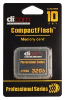 Dicom Professional CompactFlash 32 Go 233x avis, Dicom Professional CompactFlash 32 Go 233x prix, Dicom Professional CompactFlash 32 Go 233x caractéristiques, Dicom Professional CompactFlash 32 Go 233x Fiche, Dicom Professional CompactFlash 32 Go 233x Fiche technique, Dicom Professional CompactFlash 32 Go 233x achat, Dicom Professional CompactFlash 32 Go 233x acheter, Dicom Professional CompactFlash 32 Go 233x Carte mémoire