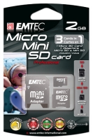 Emtec EKMSDM2GB60XHC3IN1 avis, Emtec EKMSDM2GB60XHC3IN1 prix, Emtec EKMSDM2GB60XHC3IN1 caractéristiques, Emtec EKMSDM2GB60XHC3IN1 Fiche, Emtec EKMSDM2GB60XHC3IN1 Fiche technique, Emtec EKMSDM2GB60XHC3IN1 achat, Emtec EKMSDM2GB60XHC3IN1 acheter, Emtec EKMSDM2GB60XHC3IN1 Carte mémoire