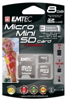 Emtec EKMSDM8GB60XHC3IN1 avis, Emtec EKMSDM8GB60XHC3IN1 prix, Emtec EKMSDM8GB60XHC3IN1 caractéristiques, Emtec EKMSDM8GB60XHC3IN1 Fiche, Emtec EKMSDM8GB60XHC3IN1 Fiche technique, Emtec EKMSDM8GB60XHC3IN1 achat, Emtec EKMSDM8GB60XHC3IN1 acheter, Emtec EKMSDM8GB60XHC3IN1 Carte mémoire