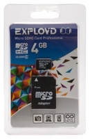 EXPLOYD microSDHC Class 6 4GB + SD adapter avis, EXPLOYD microSDHC Class 6 4GB + SD adapter prix, EXPLOYD microSDHC Class 6 4GB + SD adapter caractéristiques, EXPLOYD microSDHC Class 6 4GB + SD adapter Fiche, EXPLOYD microSDHC Class 6 4GB + SD adapter Fiche technique, EXPLOYD microSDHC Class 6 4GB + SD adapter achat, EXPLOYD microSDHC Class 6 4GB + SD adapter acheter, EXPLOYD microSDHC Class 6 4GB + SD adapter Carte mémoire