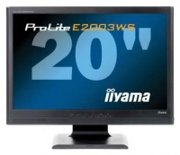 Iiyama ProLite E2003WS avis, Iiyama ProLite E2003WS prix, Iiyama ProLite E2003WS caractéristiques, Iiyama ProLite E2003WS Fiche, Iiyama ProLite E2003WS Fiche technique, Iiyama ProLite E2003WS achat, Iiyama ProLite E2003WS acheter, Iiyama ProLite E2003WS Écran d'ordinateur