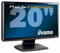 Iiyama ProLite E2008HDSV-1 avis, Iiyama ProLite E2008HDSV-1 prix, Iiyama ProLite E2008HDSV-1 caractéristiques, Iiyama ProLite E2008HDSV-1 Fiche, Iiyama ProLite E2008HDSV-1 Fiche technique, Iiyama ProLite E2008HDSV-1 achat, Iiyama ProLite E2008HDSV-1 acheter, Iiyama ProLite E2008HDSV-1 Écran d'ordinateur