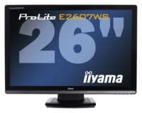 Iiyama ProLite E2607WS avis, Iiyama ProLite E2607WS prix, Iiyama ProLite E2607WS caractéristiques, Iiyama ProLite E2607WS Fiche, Iiyama ProLite E2607WS Fiche technique, Iiyama ProLite E2607WS achat, Iiyama ProLite E2607WS acheter, Iiyama ProLite E2607WS Écran d'ordinateur