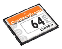 Kingston CF/64 avis, Kingston CF/64 prix, Kingston CF/64 caractéristiques, Kingston CF/64 Fiche, Kingston CF/64 Fiche technique, Kingston CF/64 achat, Kingston CF/64 acheter, Kingston CF/64 Carte mémoire