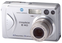 Konica Minolta DiMAGE E40 avis, Konica Minolta DiMAGE E40 prix, Konica Minolta DiMAGE E40 caractéristiques, Konica Minolta DiMAGE E40 Fiche, Konica Minolta DiMAGE E40 Fiche technique, Konica Minolta DiMAGE E40 achat, Konica Minolta DiMAGE E40 acheter, Konica Minolta DiMAGE E40 Appareil photo