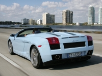 Lamborghini Gallardo Spyder Roadster 2-door (1 generation) 5.0 MT (520hp) image, Lamborghini Gallardo Spyder Roadster 2-door (1 generation) 5.0 MT (520hp) images, Lamborghini Gallardo Spyder Roadster 2-door (1 generation) 5.0 MT (520hp) photos, Lamborghini Gallardo Spyder Roadster 2-door (1 generation) 5.0 MT (520hp) photo, Lamborghini Gallardo Spyder Roadster 2-door (1 generation) 5.0 MT (520hp) picture, Lamborghini Gallardo Spyder Roadster 2-door (1 generation) 5.0 MT (520hp) pictures