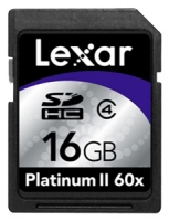 Lexar Platinum II 60x SDHC 16Go avis, Lexar Platinum II 60x SDHC 16Go prix, Lexar Platinum II 60x SDHC 16Go caractéristiques, Lexar Platinum II 60x SDHC 16Go Fiche, Lexar Platinum II 60x SDHC 16Go Fiche technique, Lexar Platinum II 60x SDHC 16Go achat, Lexar Platinum II 60x SDHC 16Go acheter, Lexar Platinum II 60x SDHC 16Go Carte mémoire