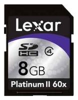 Lexar Platinum II 60x SDHC 8GB avis, Lexar Platinum II 60x SDHC 8GB prix, Lexar Platinum II 60x SDHC 8GB caractéristiques, Lexar Platinum II 60x SDHC 8GB Fiche, Lexar Platinum II 60x SDHC 8GB Fiche technique, Lexar Platinum II 60x SDHC 8GB achat, Lexar Platinum II 60x SDHC 8GB acheter, Lexar Platinum II 60x SDHC 8GB Carte mémoire