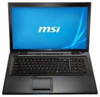 MSI CX70 0ND (Core i5 3210M 2500 Mhz/17.3