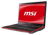 MSI GX740 (Core i5 450M 2400 Mhz/17