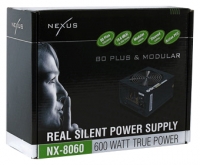 Nexus NX-8060 600W avis, Nexus NX-8060 600W prix, Nexus NX-8060 600W caractéristiques, Nexus NX-8060 600W Fiche, Nexus NX-8060 600W Fiche technique, Nexus NX-8060 600W achat, Nexus NX-8060 600W acheter, Nexus NX-8060 600W Bloc d'alimentation