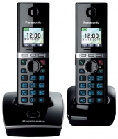 Panasonic KX-TG8052 avis, Panasonic KX-TG8052 prix, Panasonic KX-TG8052 caractéristiques, Panasonic KX-TG8052 Fiche, Panasonic KX-TG8052 Fiche technique, Panasonic KX-TG8052 achat, Panasonic KX-TG8052 acheter, Panasonic KX-TG8052 Téléphone sans fil