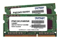 Patriot Memory PSD34G1600SK avis, Patriot Memory PSD34G1600SK prix, Patriot Memory PSD34G1600SK caractéristiques, Patriot Memory PSD34G1600SK Fiche, Patriot Memory PSD34G1600SK Fiche technique, Patriot Memory PSD34G1600SK achat, Patriot Memory PSD34G1600SK acheter, Patriot Memory PSD34G1600SK ram