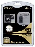 PNY MicroSDHC Mobility Pack 4GB avis, PNY MicroSDHC Mobility Pack 4GB prix, PNY MicroSDHC Mobility Pack 4GB caractéristiques, PNY MicroSDHC Mobility Pack 4GB Fiche, PNY MicroSDHC Mobility Pack 4GB Fiche technique, PNY MicroSDHC Mobility Pack 4GB achat, PNY MicroSDHC Mobility Pack 4GB acheter, PNY MicroSDHC Mobility Pack 4GB Carte mémoire