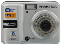 Praktica DPix 740Z avis, Praktica DPix 740Z prix, Praktica DPix 740Z caractéristiques, Praktica DPix 740Z Fiche, Praktica DPix 740Z Fiche technique, Praktica DPix 740Z achat, Praktica DPix 740Z acheter, Praktica DPix 740Z Appareil photo