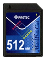 Pretec Multimedia Card 512 Mo avis, Pretec Multimedia Card 512 Mo prix, Pretec Multimedia Card 512 Mo caractéristiques, Pretec Multimedia Card 512 Mo Fiche, Pretec Multimedia Card 512 Mo Fiche technique, Pretec Multimedia Card 512 Mo achat, Pretec Multimedia Card 512 Mo acheter, Pretec Multimedia Card 512 Mo Carte mémoire