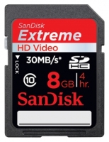 Sandisk Extreme HD Video SDHC 8 Go Class 10 avis, Sandisk Extreme HD Video SDHC 8 Go Class 10 prix, Sandisk Extreme HD Video SDHC 8 Go Class 10 caractéristiques, Sandisk Extreme HD Video SDHC 8 Go Class 10 Fiche, Sandisk Extreme HD Video SDHC 8 Go Class 10 Fiche technique, Sandisk Extreme HD Video SDHC 8 Go Class 10 achat, Sandisk Extreme HD Video SDHC 8 Go Class 10 acheter, Sandisk Extreme HD Video SDHC 8 Go Class 10 Carte mémoire