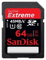 Sandisk Extreme UHS Class 1 SDXC 45MB/s 64 Go avis, Sandisk Extreme UHS Class 1 SDXC 45MB/s 64 Go prix, Sandisk Extreme UHS Class 1 SDXC 45MB/s 64 Go caractéristiques, Sandisk Extreme UHS Class 1 SDXC 45MB/s 64 Go Fiche, Sandisk Extreme UHS Class 1 SDXC 45MB/s 64 Go Fiche technique, Sandisk Extreme UHS Class 1 SDXC 45MB/s 64 Go achat, Sandisk Extreme UHS Class 1 SDXC 45MB/s 64 Go acheter, Sandisk Extreme UHS Class 1 SDXC 45MB/s 64 Go Carte mémoire