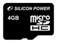 Silicon Power microSDHC 4GB Class 10 avis, Silicon Power microSDHC 4GB Class 10 prix, Silicon Power microSDHC 4GB Class 10 caractéristiques, Silicon Power microSDHC 4GB Class 10 Fiche, Silicon Power microSDHC 4GB Class 10 Fiche technique, Silicon Power microSDHC 4GB Class 10 achat, Silicon Power microSDHC 4GB Class 10 acheter, Silicon Power microSDHC 4GB Class 10 Carte mémoire