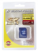 Silicon Power SDHC 4Go Class 2 avis, Silicon Power SDHC 4Go Class 2 prix, Silicon Power SDHC 4Go Class 2 caractéristiques, Silicon Power SDHC 4Go Class 2 Fiche, Silicon Power SDHC 4Go Class 2 Fiche technique, Silicon Power SDHC 4Go Class 2 achat, Silicon Power SDHC 4Go Class 2 acheter, Silicon Power SDHC 4Go Class 2 Carte mémoire