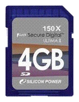 Silicon Power Ultima II Secure Digital 4 Go 150X avis, Silicon Power Ultima II Secure Digital 4 Go 150X prix, Silicon Power Ultima II Secure Digital 4 Go 150X caractéristiques, Silicon Power Ultima II Secure Digital 4 Go 150X Fiche, Silicon Power Ultima II Secure Digital 4 Go 150X Fiche technique, Silicon Power Ultima II Secure Digital 4 Go 150X achat, Silicon Power Ultima II Secure Digital 4 Go 150X acheter, Silicon Power Ultima II Secure Digital 4 Go 150X Carte mémoire