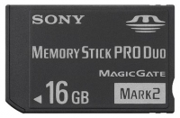 Sony MSMT16G avis, Sony MSMT16G prix, Sony MSMT16G caractéristiques, Sony MSMT16G Fiche, Sony MSMT16G Fiche technique, Sony MSMT16G achat, Sony MSMT16G acheter, Sony MSMT16G Carte mémoire