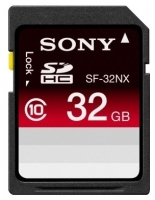 Sony SF-32NXT avis, Sony SF-32NXT prix, Sony SF-32NXT caractéristiques, Sony SF-32NXT Fiche, Sony SF-32NXT Fiche technique, Sony SF-32NXT achat, Sony SF-32NXT acheter, Sony SF-32NXT Carte mémoire