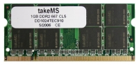 TakeMS DDR2 667 SO-DIMM 1Go avis, TakeMS DDR2 667 SO-DIMM 1Go prix, TakeMS DDR2 667 SO-DIMM 1Go caractéristiques, TakeMS DDR2 667 SO-DIMM 1Go Fiche, TakeMS DDR2 667 SO-DIMM 1Go Fiche technique, TakeMS DDR2 667 SO-DIMM 1Go achat, TakeMS DDR2 667 SO-DIMM 1Go acheter, TakeMS DDR2 667 SO-DIMM 1Go ram