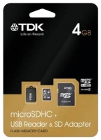 TDK microSDHC Class 4 4GB + Lecteur USB & amp; adaptateur SD avis, TDK microSDHC Class 4 4GB + Lecteur USB & amp; adaptateur SD prix, TDK microSDHC Class 4 4GB + Lecteur USB & amp; adaptateur SD caractéristiques, TDK microSDHC Class 4 4GB + Lecteur USB & amp; adaptateur SD Fiche, TDK microSDHC Class 4 4GB + Lecteur USB & amp; adaptateur SD Fiche technique, TDK microSDHC Class 4 4GB + Lecteur USB & amp; adaptateur SD achat, TDK microSDHC Class 4 4GB + Lecteur USB & amp; adaptateur SD acheter, TDK microSDHC Class 4 4GB + Lecteur USB & amp; adaptateur SD Carte mémoire