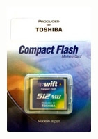 Toshiba CompactFlash Swift 512 avis, Toshiba CompactFlash Swift 512 prix, Toshiba CompactFlash Swift 512 caractéristiques, Toshiba CompactFlash Swift 512 Fiche, Toshiba CompactFlash Swift 512 Fiche technique, Toshiba CompactFlash Swift 512 achat, Toshiba CompactFlash Swift 512 acheter, Toshiba CompactFlash Swift 512 Carte mémoire